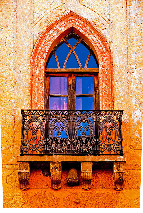 San Miguel balcony Photograph by Dennis Cox