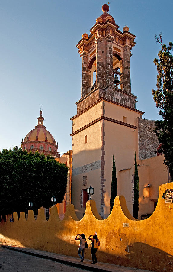San Miguel church Photograph by Dennis Cox