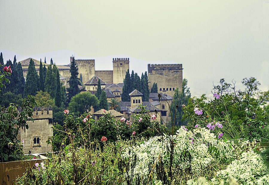 San Nicolas View of the Alhambra - Granada, Spain Photograph by Madeline Ellis