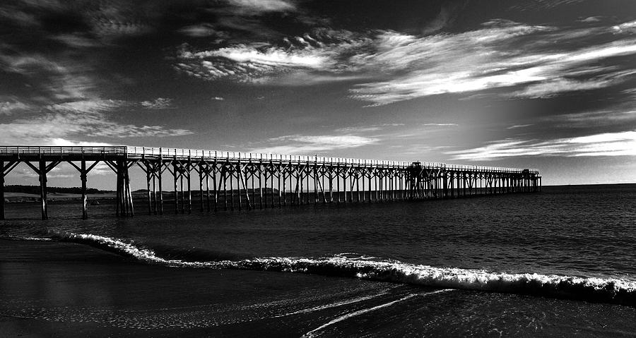 San Simeon Pier-03 Photograph by William Kimble