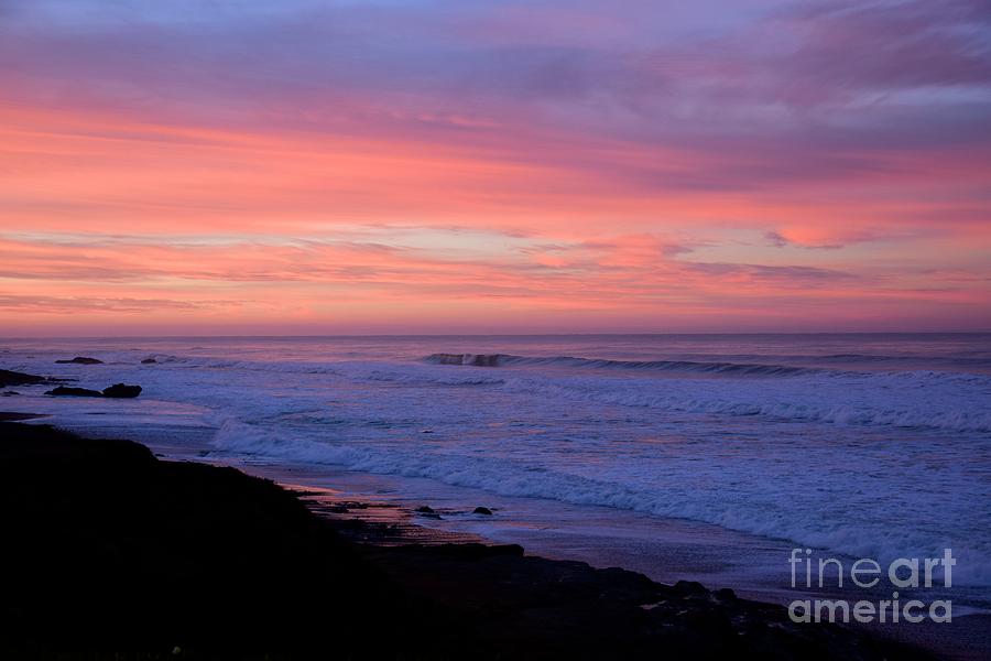 San Simeon Sunrise Photograph by Johanne Peale