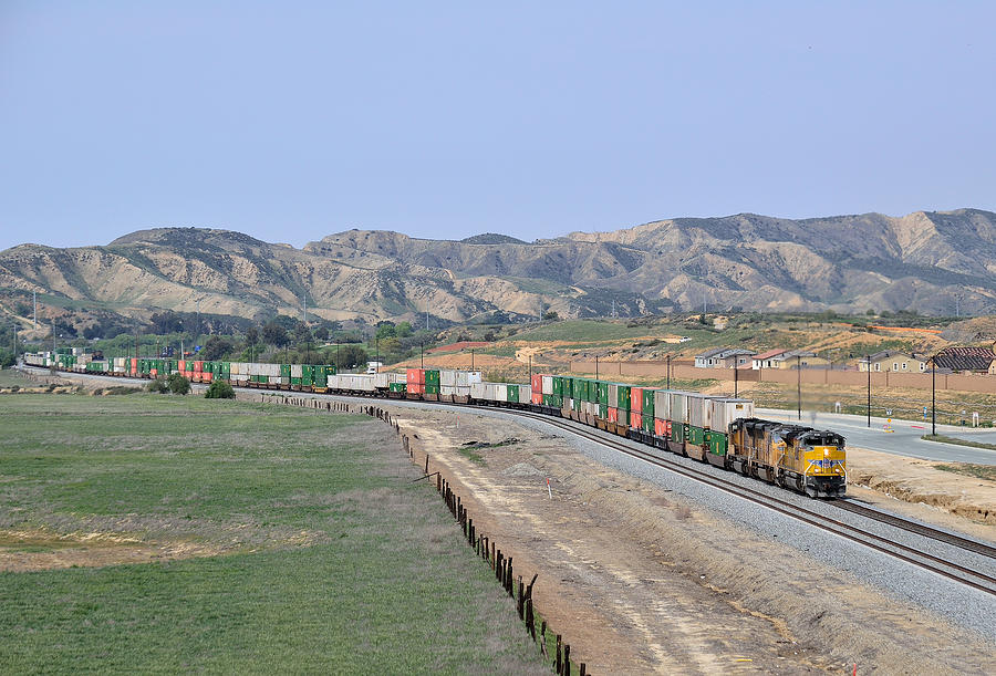 Union Pacific Photograph - San Timoteo1 by Ed Krimmer