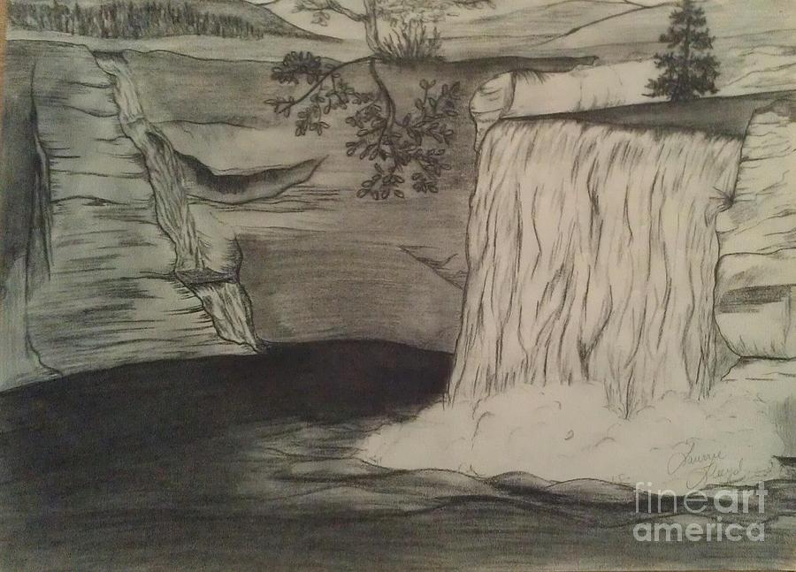 Sanctuary Drawing by Laurrie Lloyd - Fine Art America