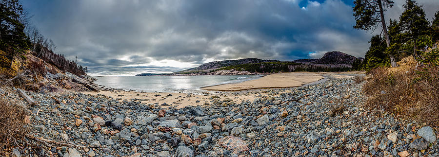 Sand Beach at Acadia Photograph by Brent L Ander