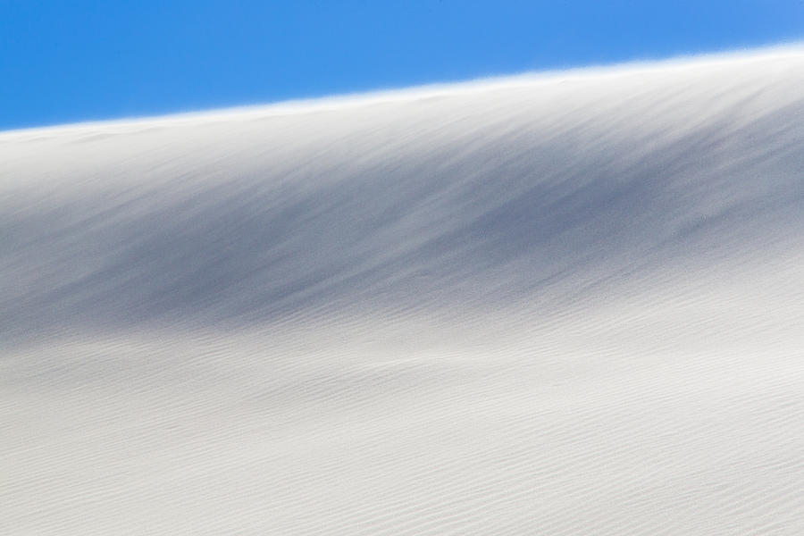 Sand Blowing Across a Dune Photograph by Steven Schwartzman