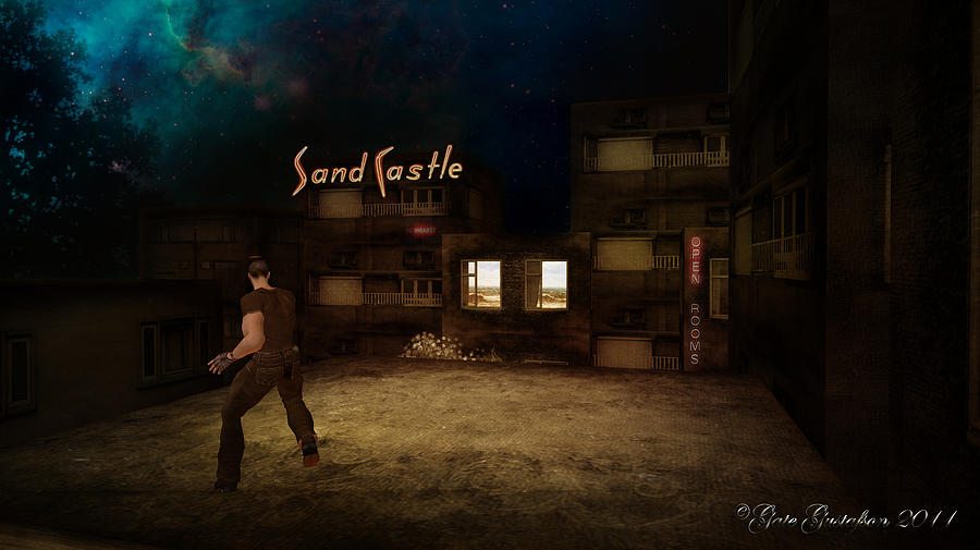 Surrealism Photograph - Sand Castle by Gate Gustafson
