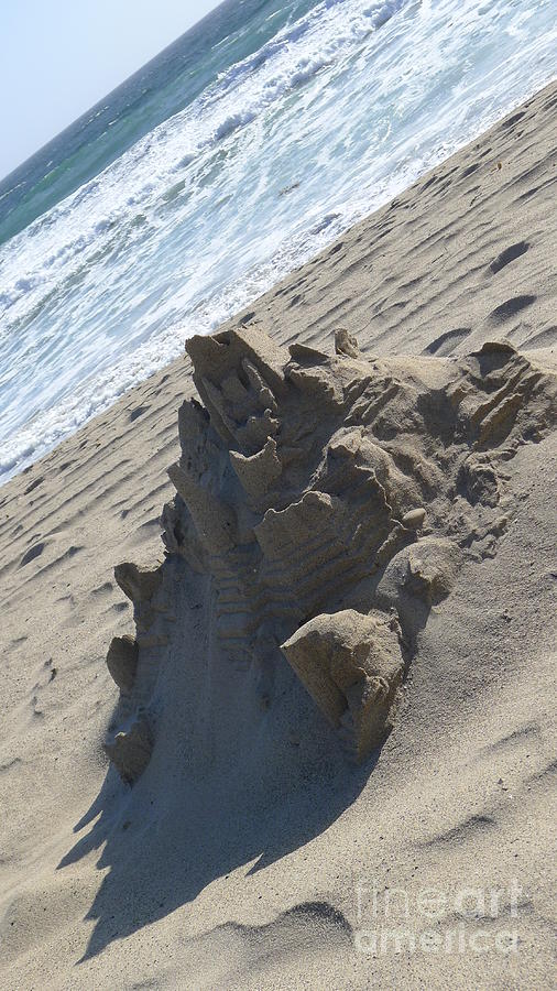 Sand castle Photograph by Nora Boghossian