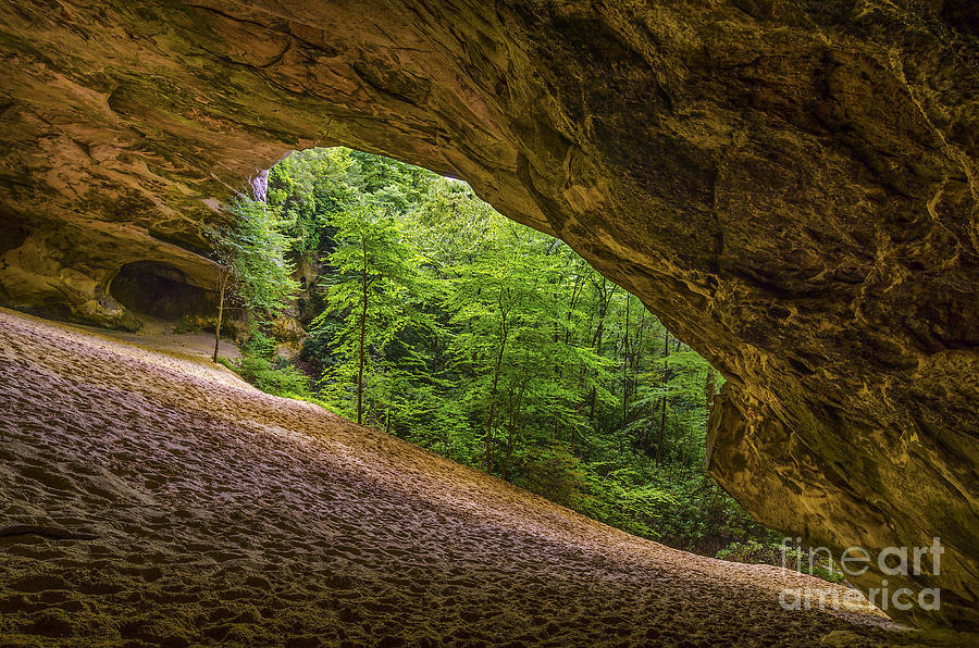 Sand Cave Photograph by Anthony Heflin