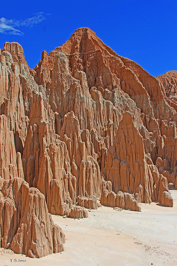 Sand City At Cathedral Gorge Nevada State Park Photograph by Tom Janca