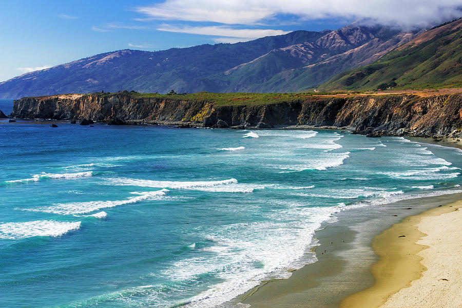 Beach Photograph - Sand Dollar Beach, Los Padres National by Russ Bishop