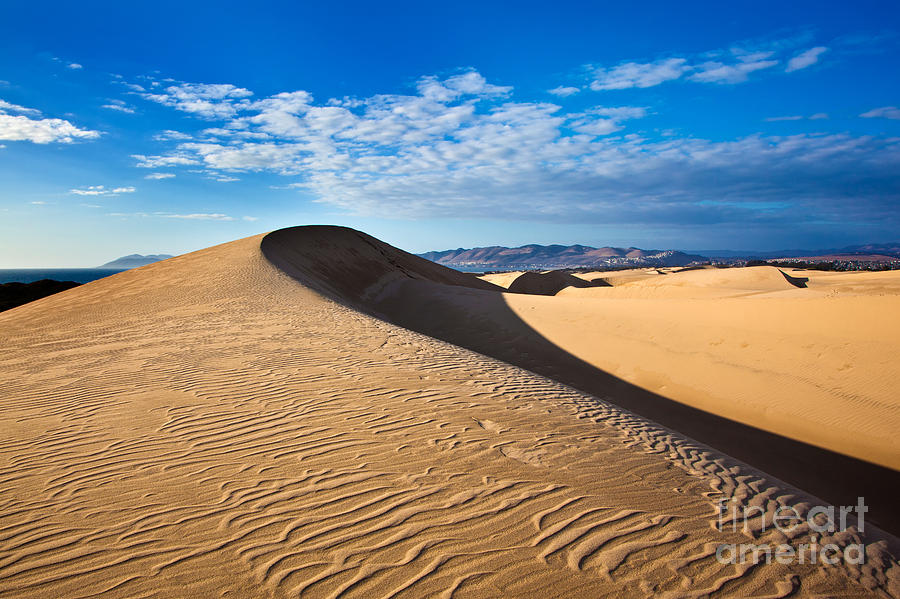 Sand Dune And Pismo Beach Photograph by Mimi Ditchie