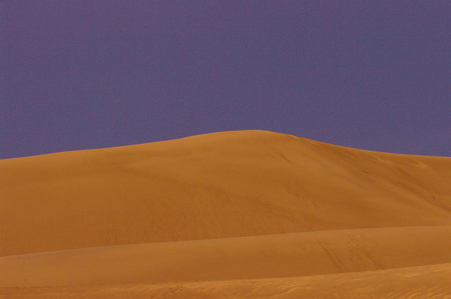 Great Sand Dunes National Park Photograph - Sand dune at Great Sand Dune National Park Colorado by Jeff Swan