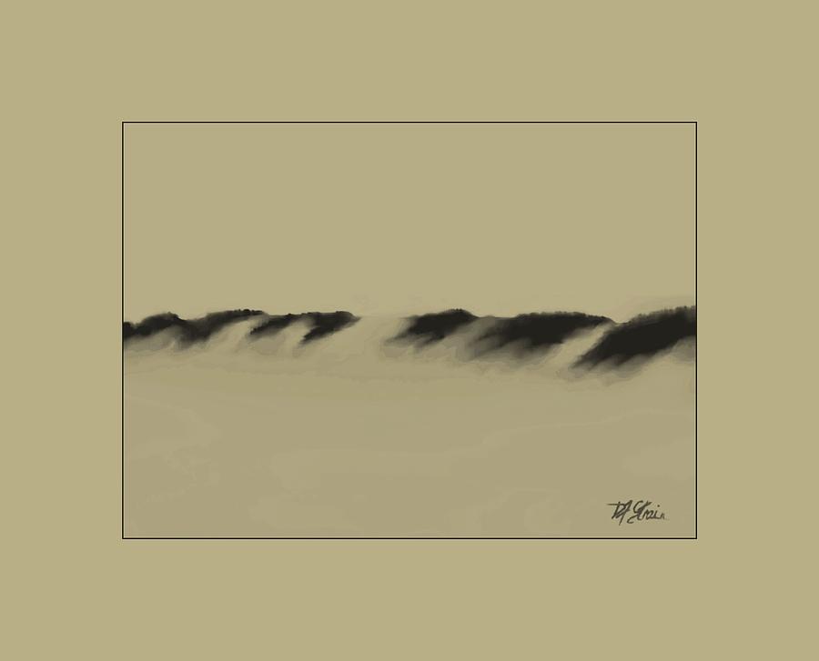 Sand Dunes    12 Painting by Diane Strain