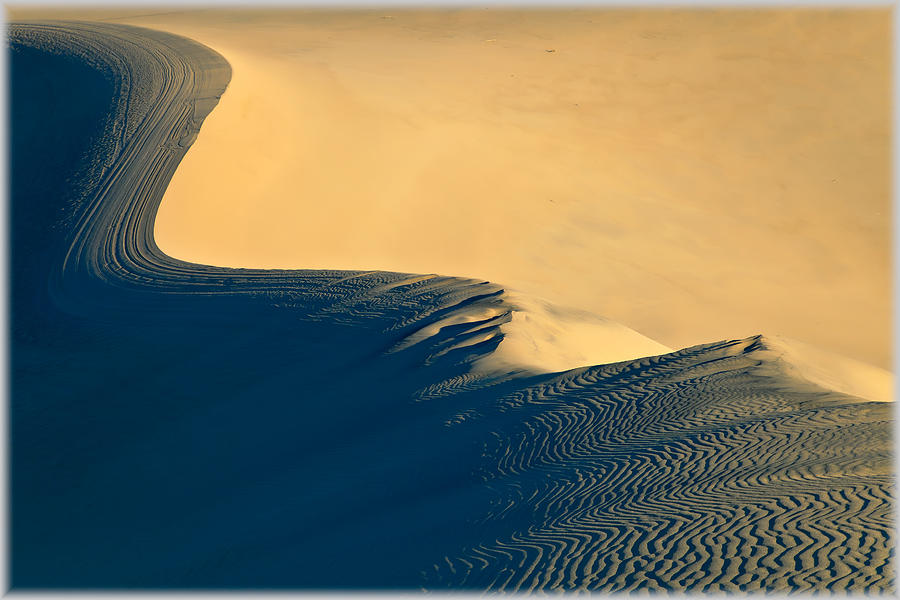 Sand Dunes Abstract 2 Photograph by Jonathan Nguyen