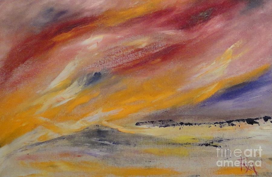 Dunes Painting - Sand Dunes by PainterArtist FIN