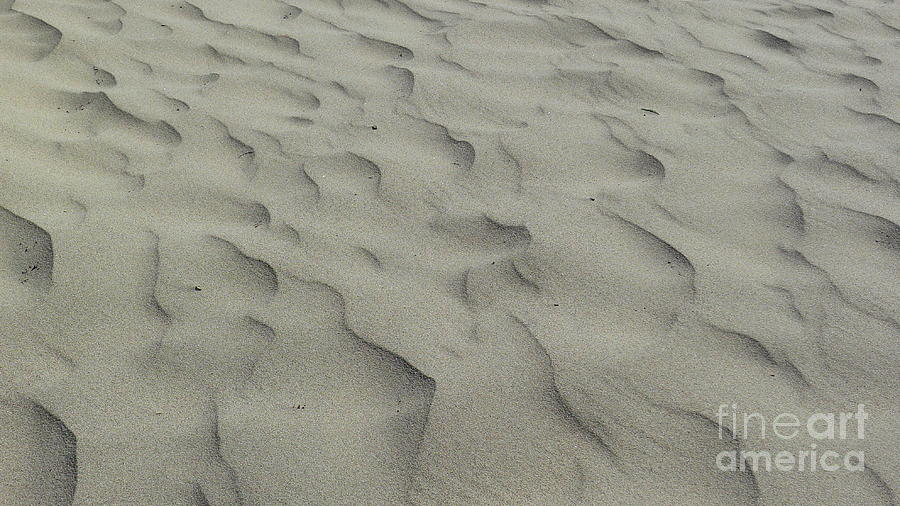 Sand Dunes Waves Photograph by Nora Boghossian