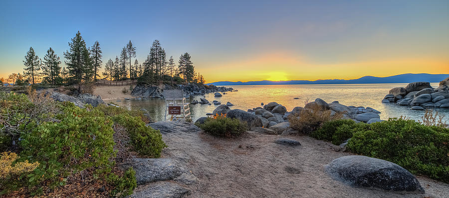 Sand Harbor Photograph by Mike Ronnebeck
