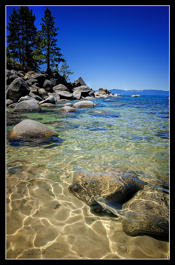 Boat Photograph - Sand Harobr Lake Tahoe Fresh Water  by LeeAnn McLaneGoetz McLaneGoetzStudioLLCcom