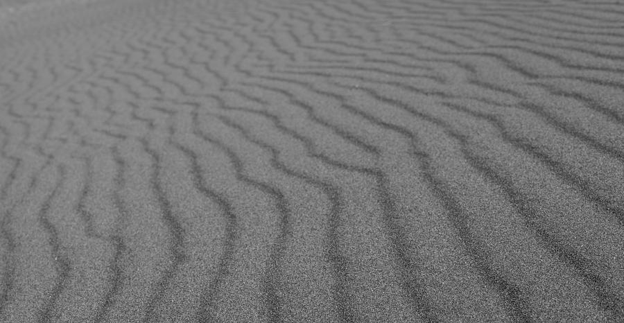 Sand in Black and White Photograph by Amber Kresge
