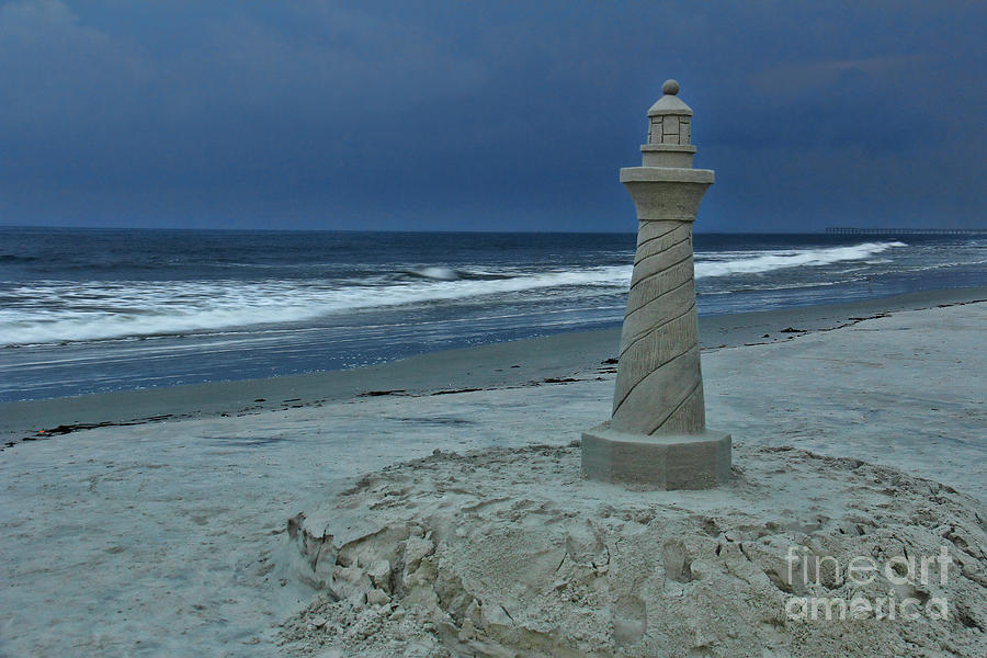 Sand Lighthouse No. 1 Photograph by Michelle Tinger