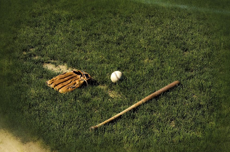 Baseball Photograph - Sand Lot Ball by Bill Cannon