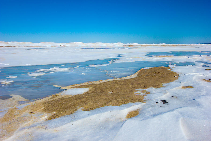 Sand Snow and Ice Photograph by Jackie Novak - Fine Art America
