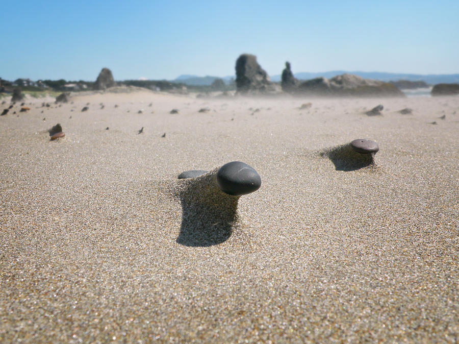 Sand Stones Photograph by Micki Findlay
