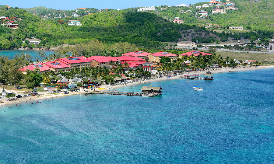 Sandals Resort - Rodney Bay - St. Lucia Photograph by Brendan Reals