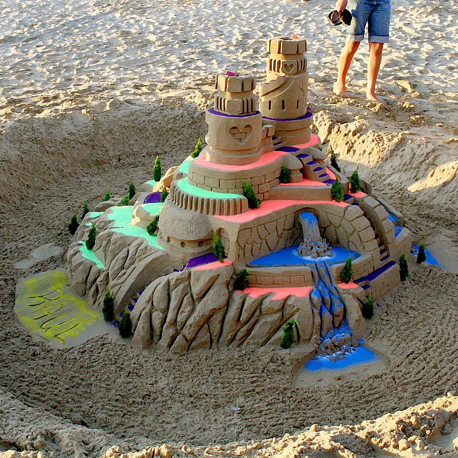 Sandcastle Photograph by Art Block Collections
