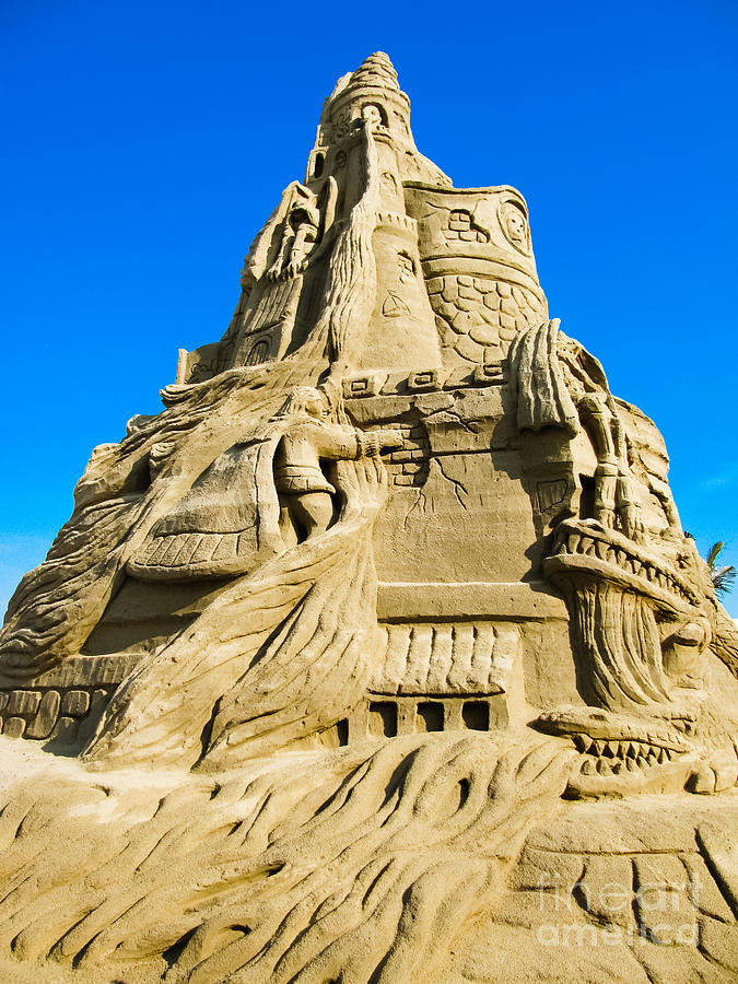 Sandcastle Photograph by Colleen Kammerer
