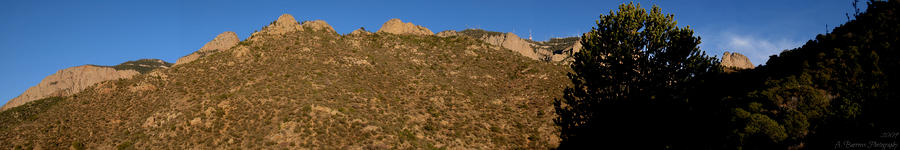 Sandia Crest Panoramic Photograph by Aaron Burrows