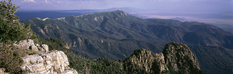 Mountain Photograph - Sandia Mountains, Albuquerque, New by Panoramic Images