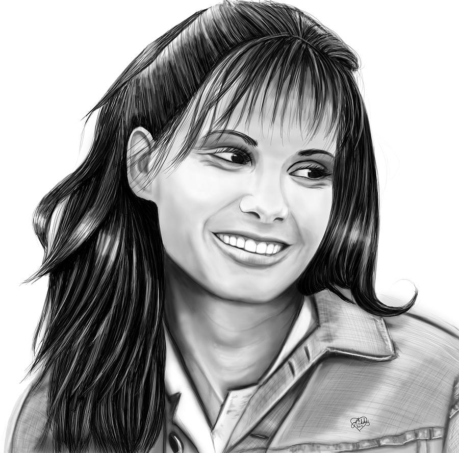 Sandra Bullock Digital Art by Elizabeth Fortune - Fine Art America