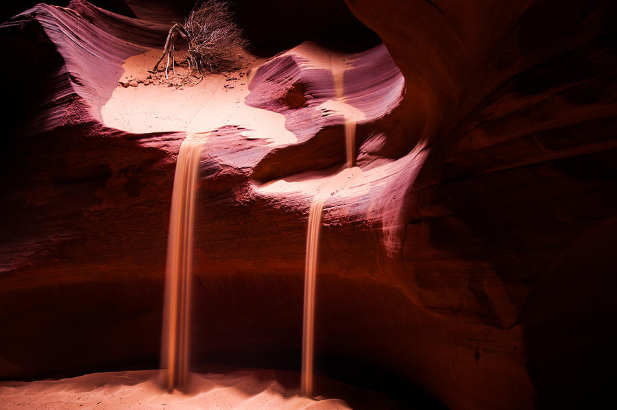 Antelope Canyon Photograph - Sands of Time - Antelope Canyon by Gregory Ballos