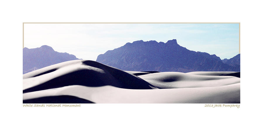 White Sands Natural Anatomy  #1 Photograph by Jack Pumphrey