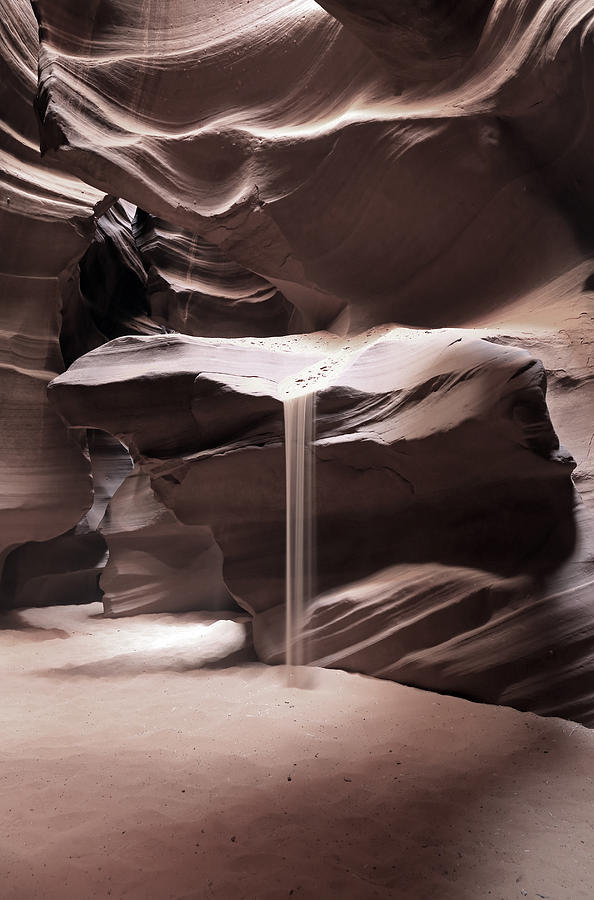 Antelope Canyon Photograph - Sands of time by Wasatch Light