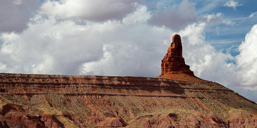 Landscape Photograph - Sandstone Butte by Jim West