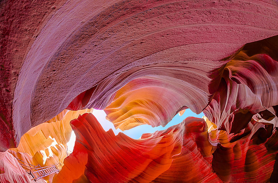 Sandstone Chasm Photograph by Jason Chu