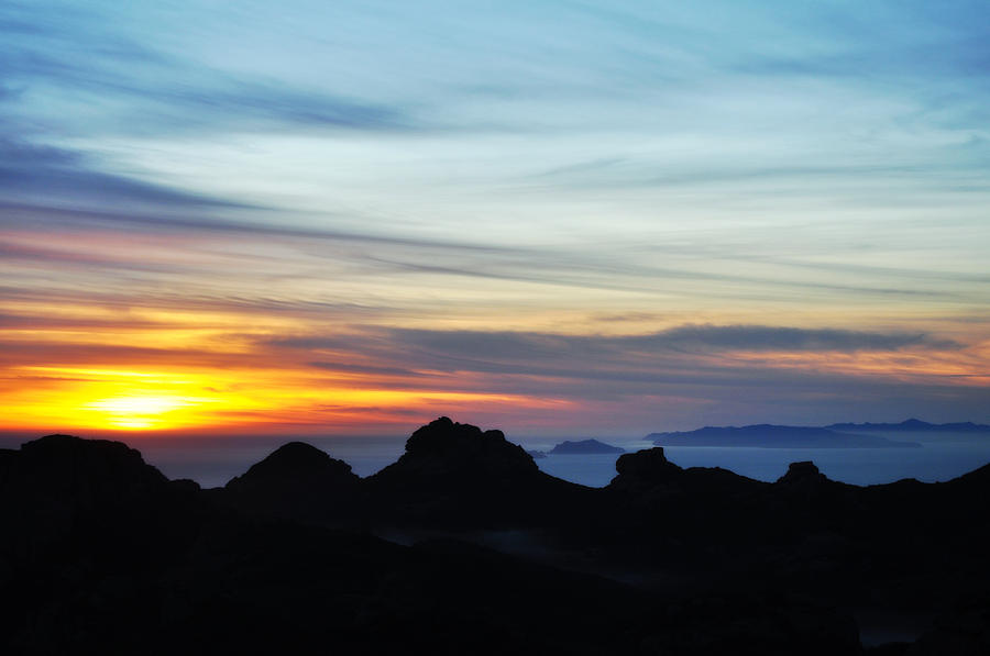 Sandstone Peak Sunset II Photograph by Kyle Hanson