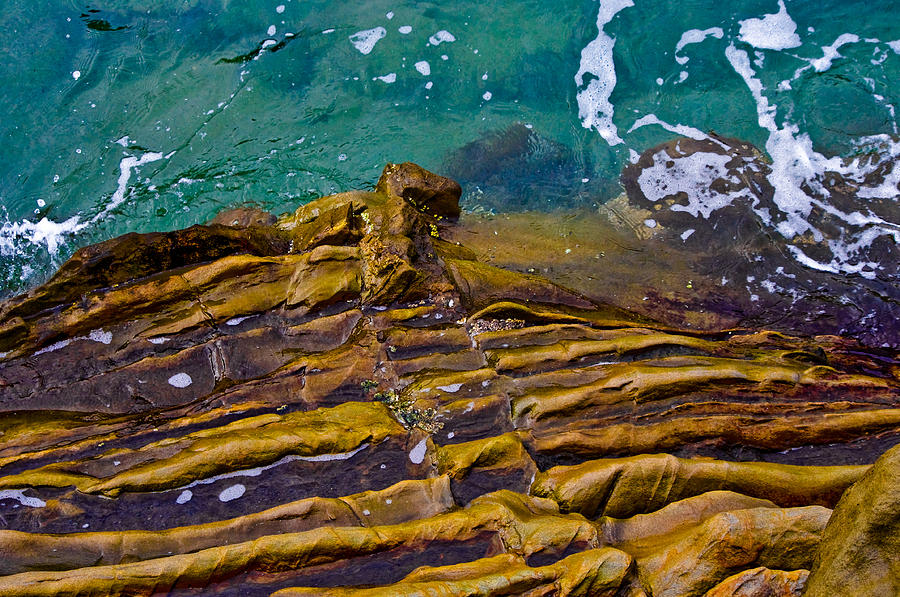 Sandstone Ribs Photograph by Adria Trail