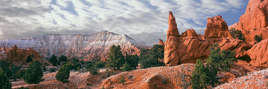 Nature Photograph - Sandstone Rock Formations, Kodachrome by Panoramic Images