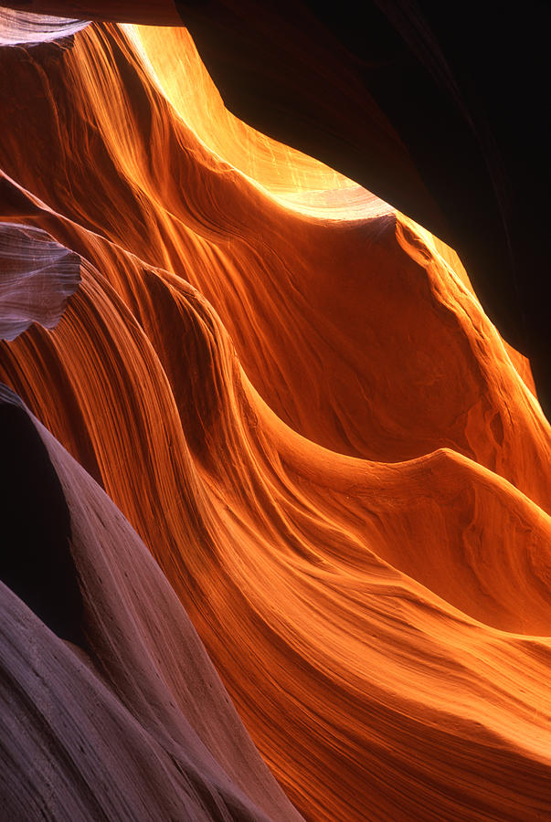 Sandstone Walls Antelope Canyon Arizona Photograph by Tom Vezo