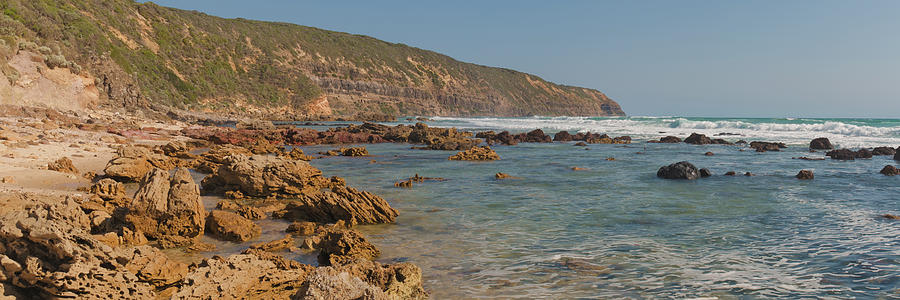 Nature Photograph - Sandstones at Cape Schank by View Factor Images