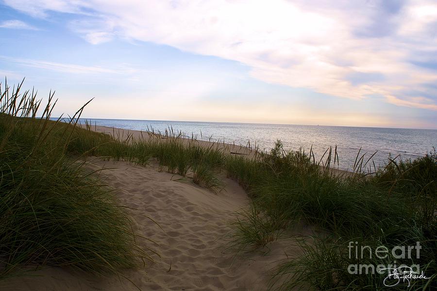 Sandy beach Photograph by Bill Richards