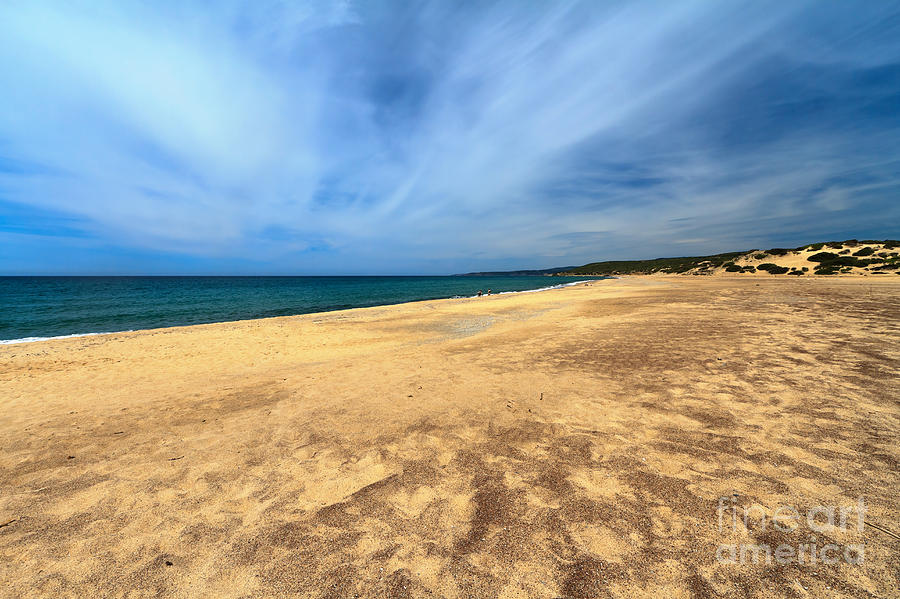 sandy beach in Piscinas Photograph by Antonio Scarpi