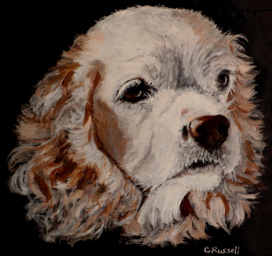 Sandy Painting by Carol Russell