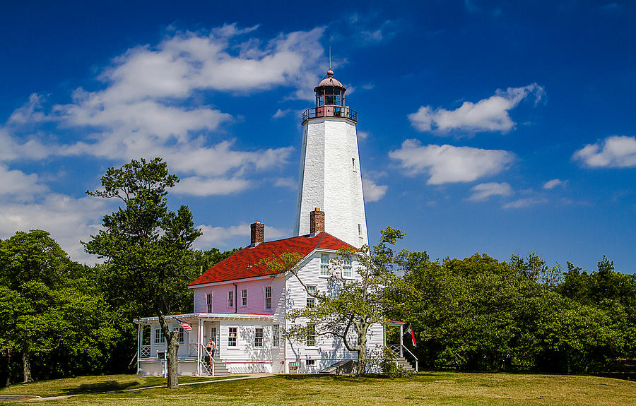 Sandy Hook Lighthouse Photograph by Don Edwards - Fine Art America