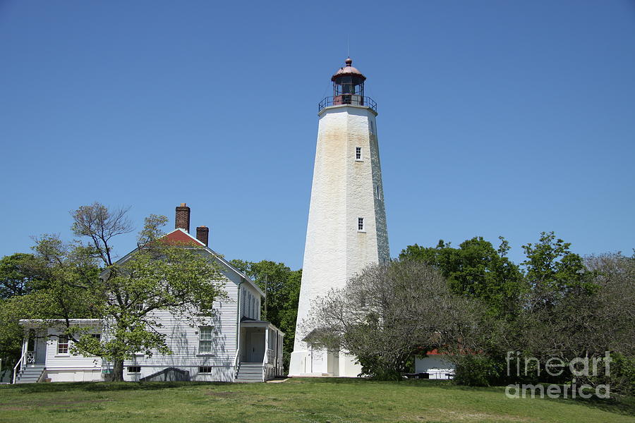 Sandy Hook Lighthouse III - N  J Photograph by Christiane Schulze Art And Photography