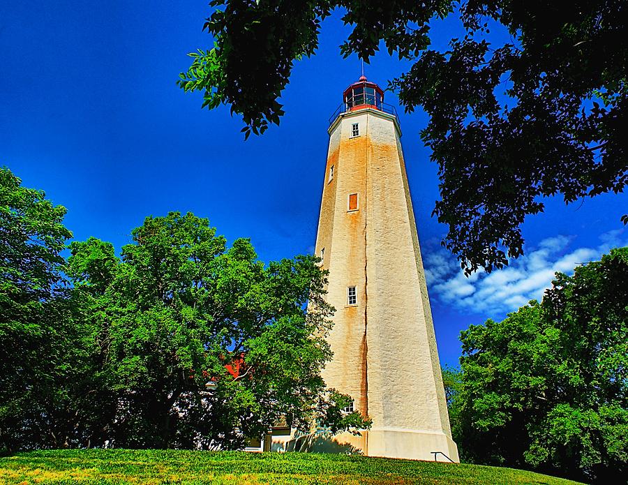 The Sandy Hook Lighthouse Photograph by Nick Zelinsky Jr