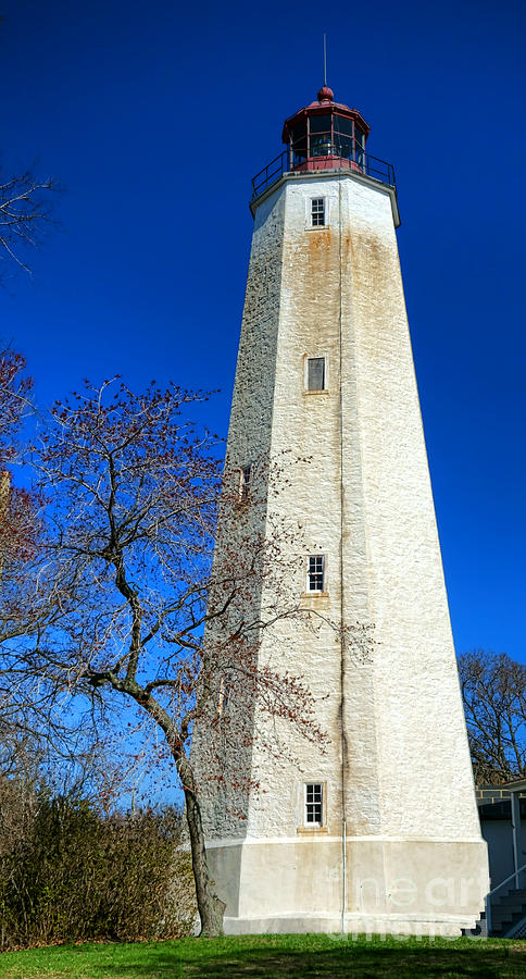 Sandy Hook Lighthouse Photograph by Olivier Le Queinec
